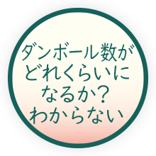 ダンボール数がどれくらいになるか?わからない ダンボール数がどれくらいになるか?わからない
